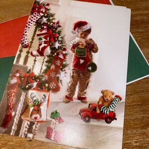 Habitat‎ Hope Greeting Collection Child Santa Merry Christmas Card with Envelope